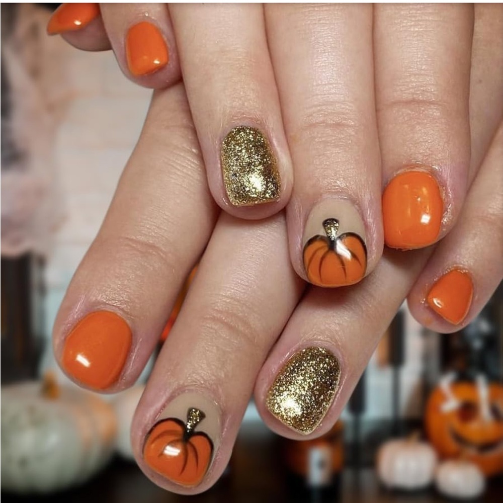 Halloween press on nails